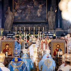 byzantinisches Pontifikalamt Stephansdom